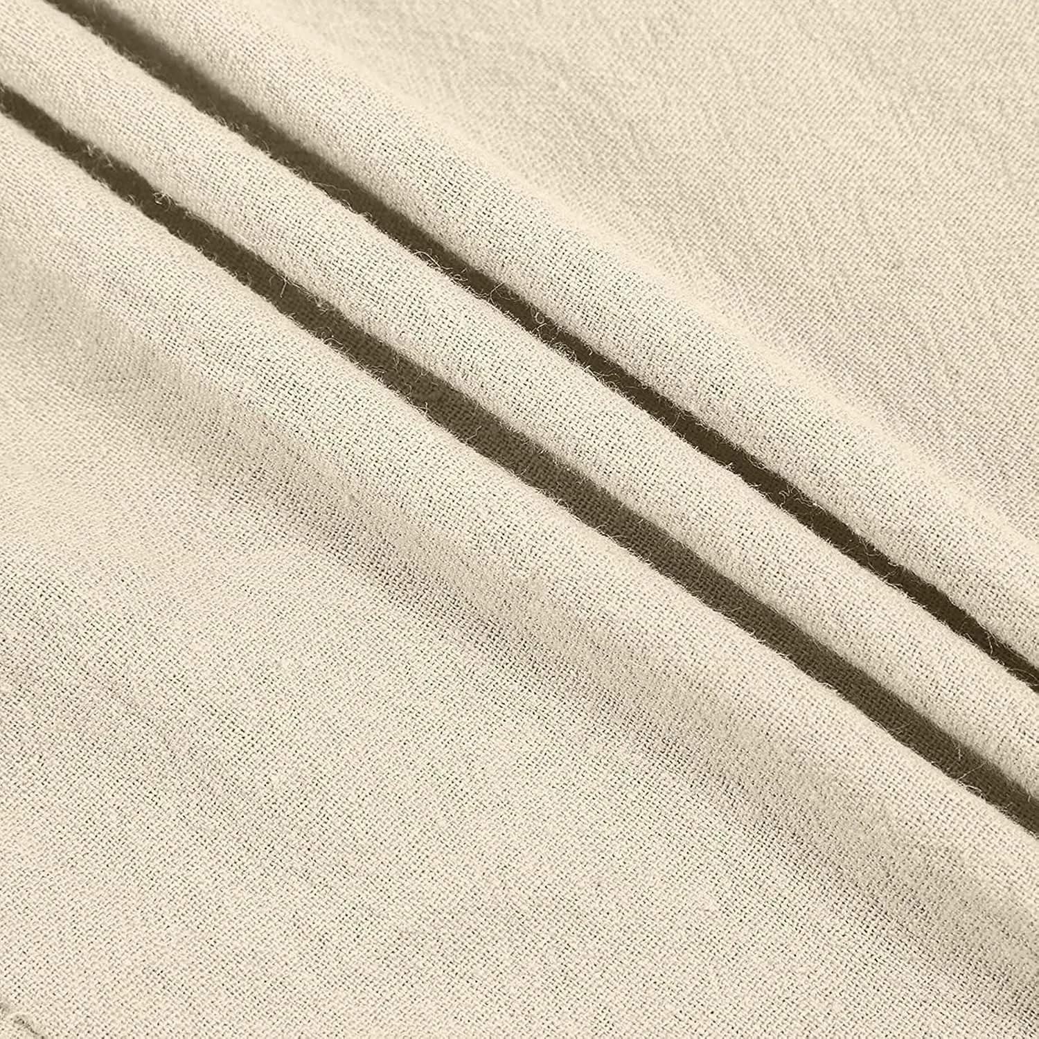 Capri Pants for Women Spring Summer High Waisted Cotton Linen Straight Baggy Cropped Palazzo Trousers for Beach