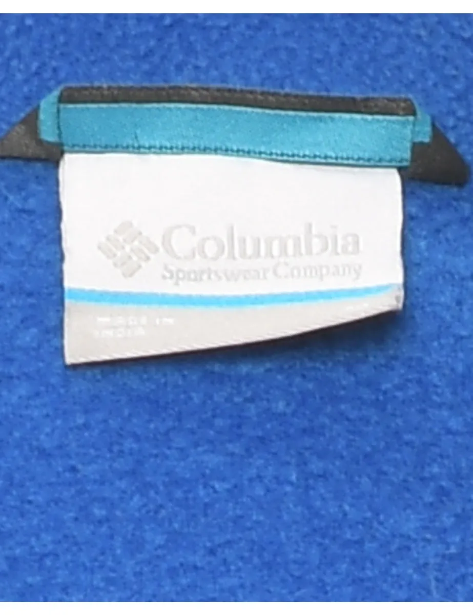 Columbia Two-Tone Blue & Navy Fleece - M