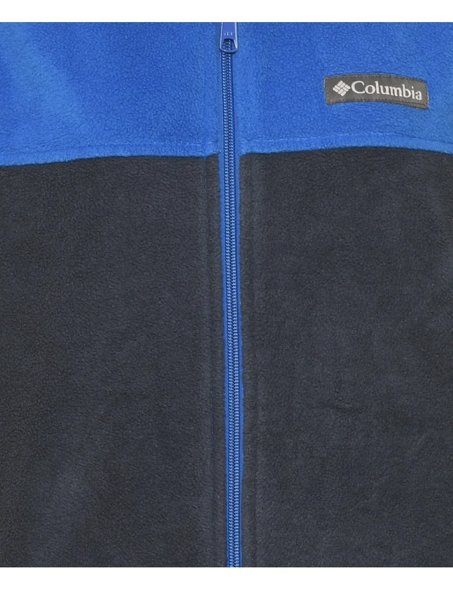 Columbia Two-Tone Blue & Navy Fleece - M