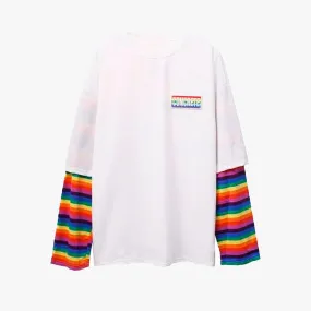 Concrete Rainbow Oversized Long Sleeve