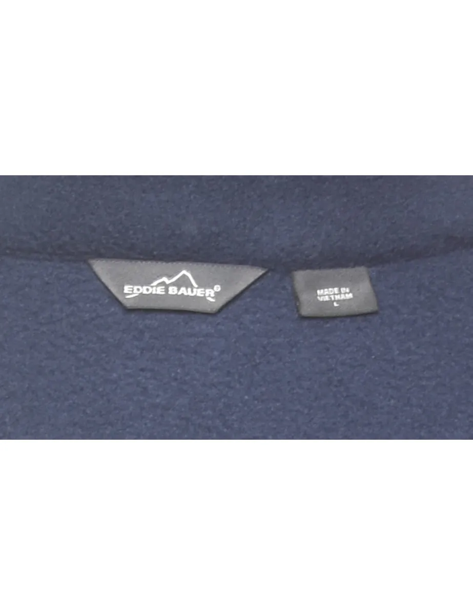 Eddie Bauer Navy Classic Fleece - L