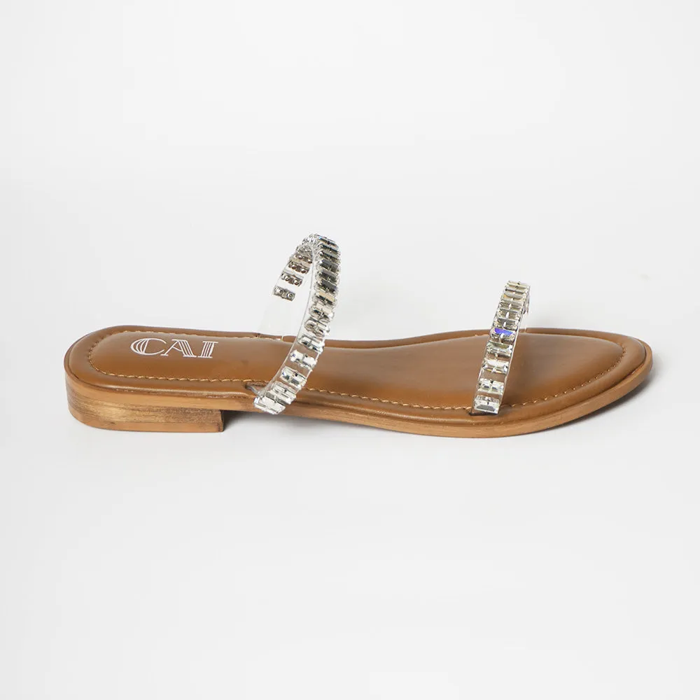 GemGlow Flats- Tan