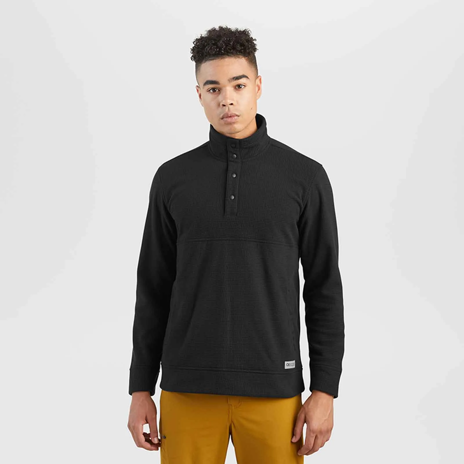 Mens Trail Mix Snap Pullover