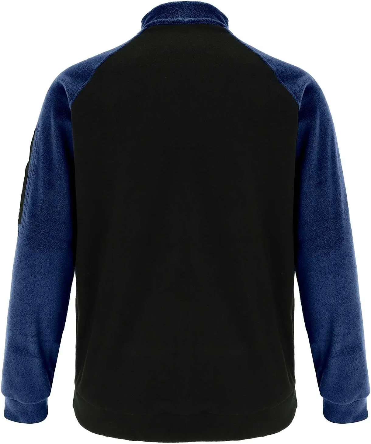 ZYXTIM Men's Combat Tactical Shirt Long Sleeve Mockneck Side Zipper Warm Outdoor Work Pullover Top Big-Tall Airsoft Clothing
